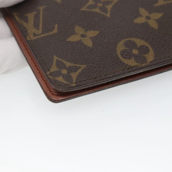 LOUIS VUITTON Monogram Porte Shekie Cartes Credit Long Wallet M62225 Auth th6265