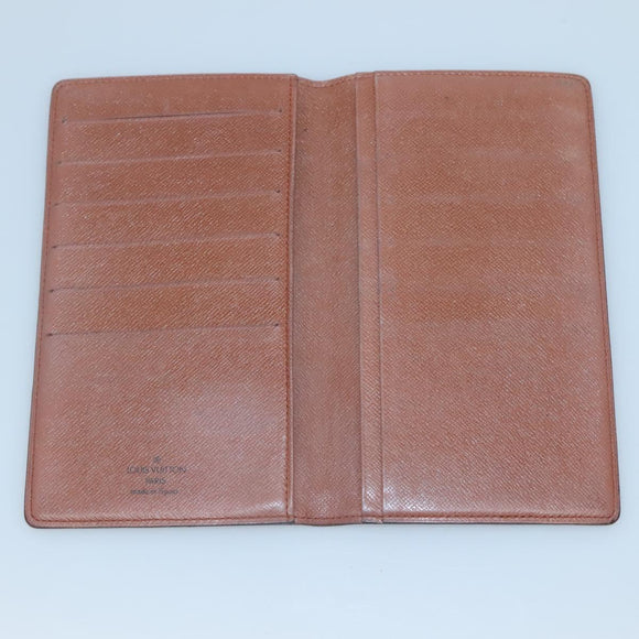 LOUIS VUITTON Monogram Porte Shekie Cartes Credit Long Wallet M62225 Auth th6265