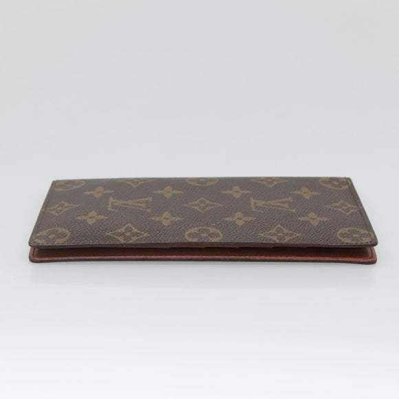 LOUIS VUITTON Monogram Porte Shekie Cartes Credit Long Wallet M62225 Auth th6265