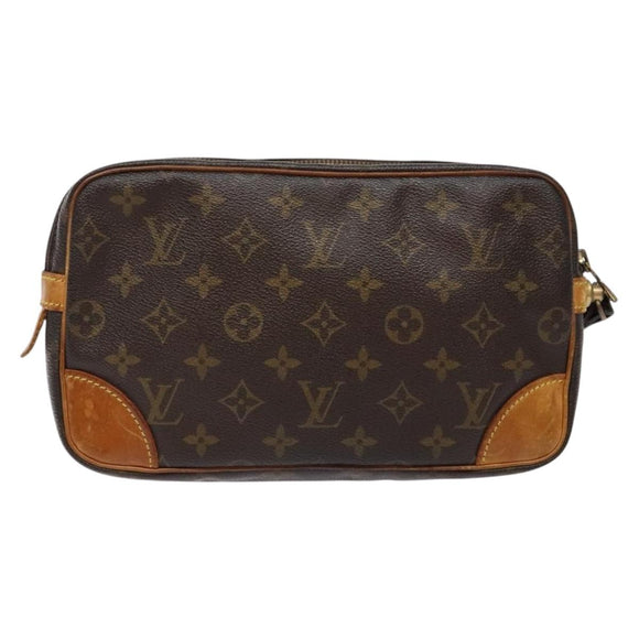 LOUIS VUITTON Monogram Marly Dragonne GM Clutch Bag M51825 LV Auth th6269