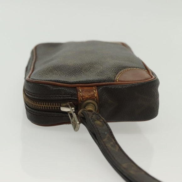 LOUIS VUITTON Monogram Marly Dragonne PM Clutch Bag M51827 LV Auth th6275