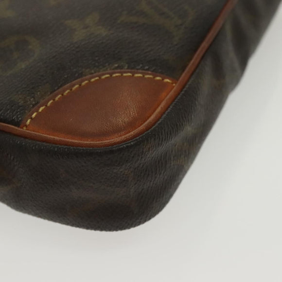 LOUIS VUITTON Monogram Marly Dragonne PM Clutch Bag M51827 LV Auth th6275