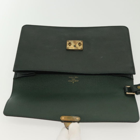 LOUIS VUITTON Taiga Pochette Kourad Clutch Bag Epicea M30194 LV Auth th6278