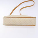 GUCCI Micro GG Supreme Shoulder Bag PVC White Gold Auth th6280-5
