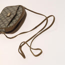 GUCCI GG Plus Supreme Shoulder Bag PVC 2Set Navy Beige gold Auth th6282-13