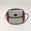 GUCCI GG Plus Supreme Shoulder Bag PVC 2Set Navy Beige gold Auth th6282-2
