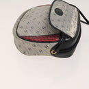 GUCCI GG Plus Supreme Shoulder Bag PVC 2Set Navy Beige gold Auth th6282-4