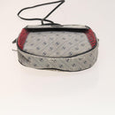 GUCCI GG Plus Supreme Shoulder Bag PVC 2Set Navy Beige gold Auth th6282-7