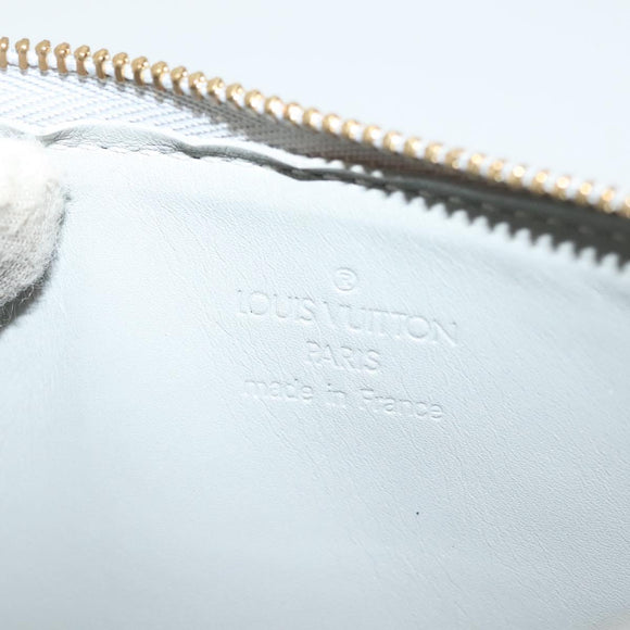 LOUIS VUITTON Monogram Vernis Lexington Accessory Pouch Gris M91056 Auth th6285