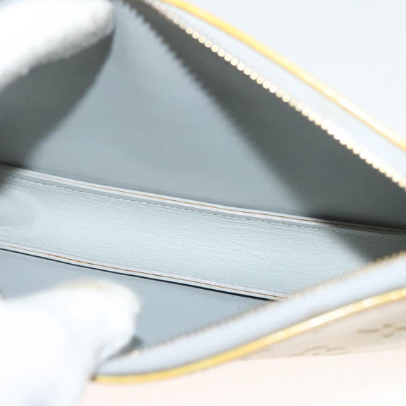 LOUIS VUITTON Monogram Vernis Lexington Accessory Pouch Gris M91056 Auth th6285