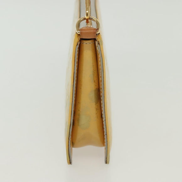 LOUIS VUITTON Monogram Vernis Lexington Accessory Pouch Gris M91056 Auth th6285