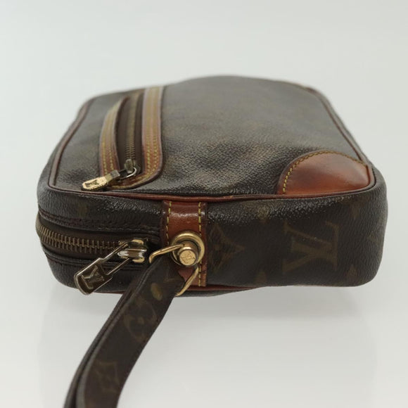 LOUIS VUITTON Monogram Marly Dragonne GM Clutch Bag M51825 LV Auth th6286