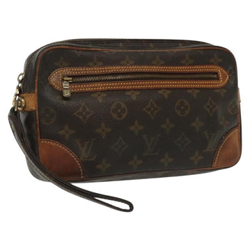 LOUIS VUITTON Monogram Marly Dragonne GM Clutch Bag M51825 LV Auth th6287
