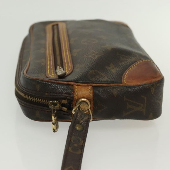 LOUIS VUITTON Monogram Marly Dragonne GM Clutch Bag M51825 LV Auth th6287