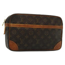 LOUIS VUITTON Monogram Compiegne 28 Clutch Bag M51845 LV Auth th6288-1