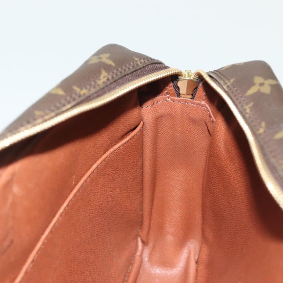 LOUIS VUITTON Monogram Compiegne 28 Clutch Bag M51845 LV Auth th6288