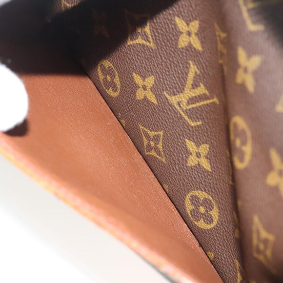 LOUIS VUITTON Monogram Compiegne 28 Clutch Bag M51845 LV Auth th6288