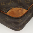 LOUIS VUITTON Monogram Compiegne 28 Clutch Bag M51845 LV Auth th6288-9
