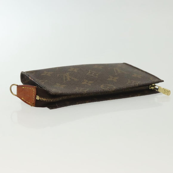 LOUIS VUITTON Monogram Bucket PM Accessory Pouch LV Auth th6289