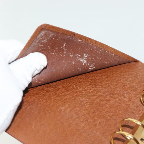 LOUIS VUITTON Epi Agenda MM Day Planner Cover Brown R20043 LV Auth th6290