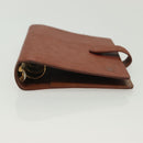 LOUIS VUITTON Epi Agenda MM Day Planner Cover Brown R20043 LV Auth th6290-6