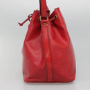 LOUIS VUITTON Epi Petit Noe Shoulder Bag Red M44107 LV Auth th6293-4