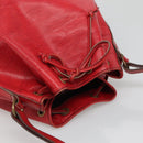 LOUIS VUITTON Epi Petit Noe Shoulder Bag Red M44107 LV Auth th6293-6