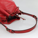 LOUIS VUITTON Epi Petit Noe Shoulder Bag Red M44107 LV Auth th6293-7