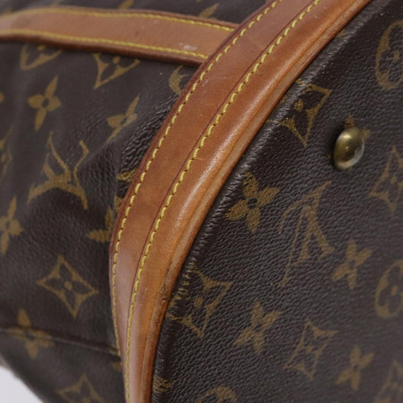 LOUIS VUITTON Monogram Bucket GM Shoulder Bag M42236 LV Auth th6295