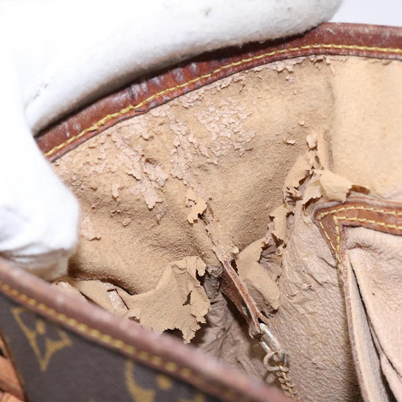 LOUIS VUITTON Monogram Bucket GM Shoulder Bag M42236 LV Auth th6295