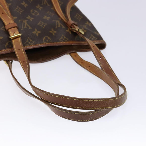 LOUIS VUITTON Monogram Bucket GM Shoulder Bag M42236 LV Auth th6295