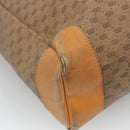 GUCCI Micro GG Canvas Tote Bag PVC Beige Gold 002 123 0135 Auth th6296-17