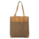 GUCCI Micro GG Canvas Tote Bag PVC Beige Gold 002 123 0135 Auth th6296-13