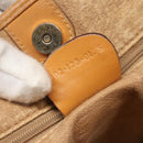 GUCCI Micro GG Canvas Tote Bag PVC Beige Gold 002 123 0135 Auth th6296-12