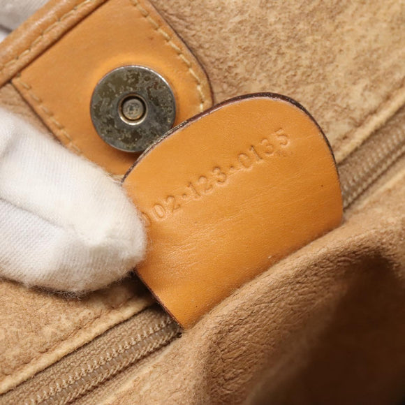 GUCCI Micro GG Canvas Tote Bag PVC Beige Gold 002 123 0135 Auth th6296