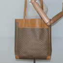 GUCCI Micro GG Canvas Tote Bag PVC Beige Gold 002 123 0135 Auth th6296-23