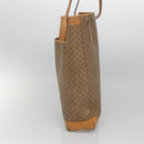 GUCCI Micro GG Canvas Tote Bag PVC Beige Gold 002 123 0135 Auth th6296-4