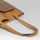 GUCCI Micro GG Canvas Tote Bag PVC Beige Gold 002 123 0135 Auth th6296-7