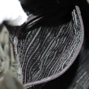 PRADA Backpack Nylon Khaki Silver Auth th6297-28