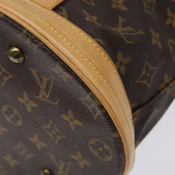 LOUIS VUITTON Monogram Bucket GM Shoulder Bag M42236 LV Auth th6298
