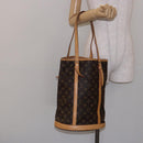 LOUIS VUITTON Monogram Bucket GM Shoulder Bag M42236 LV Auth th6298-22