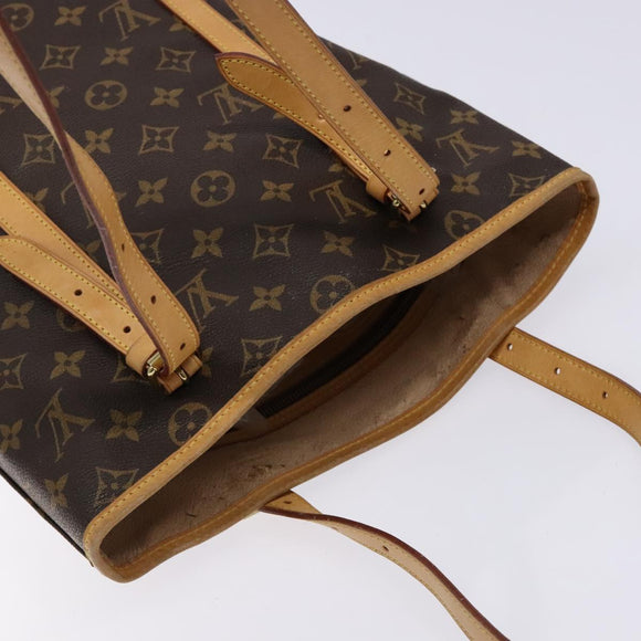 LOUIS VUITTON Monogram Bucket GM Shoulder Bag M42236 LV Auth th6298