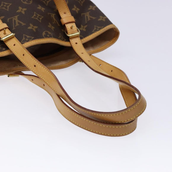 LOUIS VUITTON Monogram Bucket GM Shoulder Bag M42236 LV Auth th6298