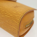 LOUIS VUITTON Epi Dauphine PM Pouch Yellow M48449 LV Auth th6299-14