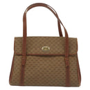 GUCCI Micro GG Supreme Hand Bag PVC Beige Gold 000 46 4857 Auth th6300-13