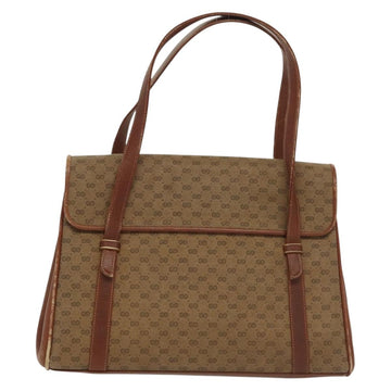 GUCCI Micro GG Supreme Hand Bag PVC Beige Gold 000 46 4857 Auth th6300 - 0