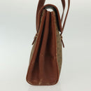 GUCCI Micro GG Supreme Hand Bag PVC Beige Gold 000 46 4857 Auth th6300-4