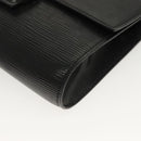 LOUIS VUITTON Epi Chaillot Clutch Bag Black M52542 LV Auth th6301-14