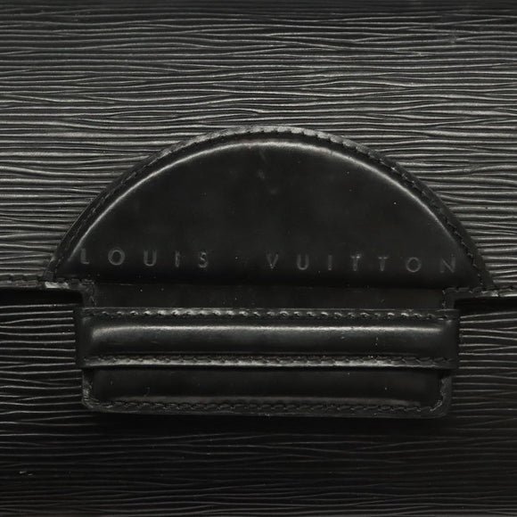 LOUIS VUITTON Epi Chaillot Clutch Bag Black M52542 LV Auth th6301