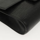 LOUIS VUITTON Epi Chaillot Clutch Bag Black M52542 LV Auth th6301-8